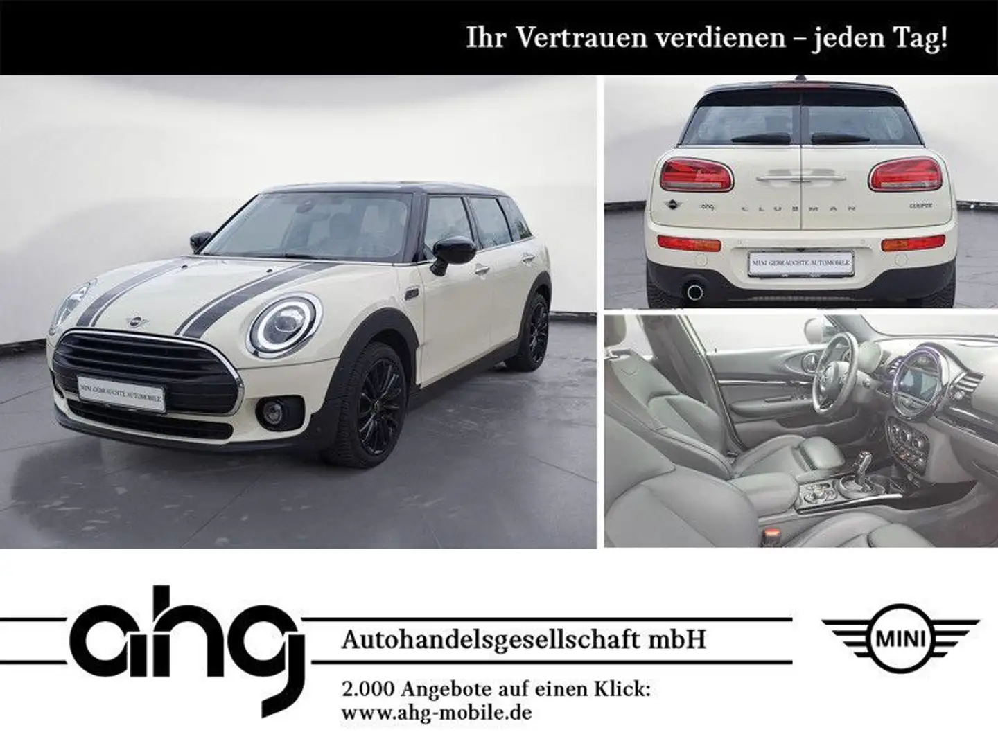 MINI Cooper Clubman Cooper Panorama Klimaaut. Komfortzugang Weiß - 1