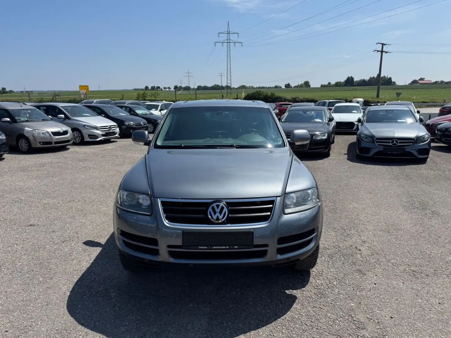 Volkswagen Touareg R5 TDI Auto.Leder Xenon AHK Navi PDC Grau - 2