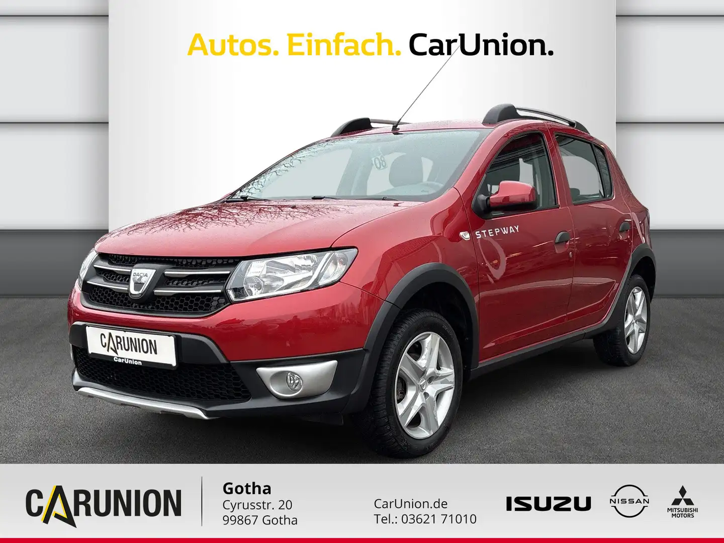 Dacia Sandero Stepway Prestige dCi 90 5T S&S Prestige Rot - 1