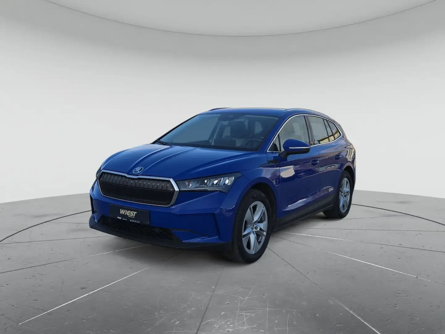 Skoda Enyaq 80 Lodge, NAVI/CLIMATRONIC/SHZ Blau - 2