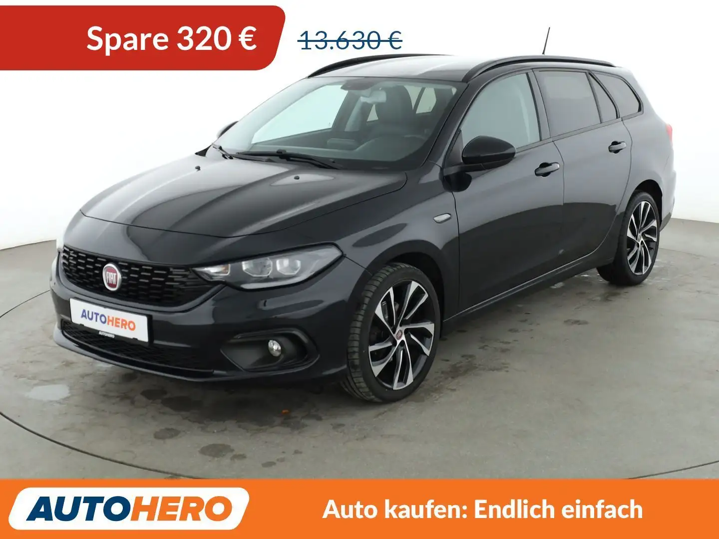Fiat Tipo 1.4 Turbo S-Design*NAVI*TEMPO*CAM*PDC*KLIMA* Schwarz - 1
