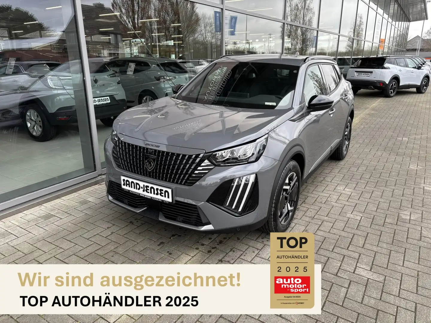 Peugeot 2008 Allure 100 PT 360 Grad Navi Kessy ACC 17" Grau - 1