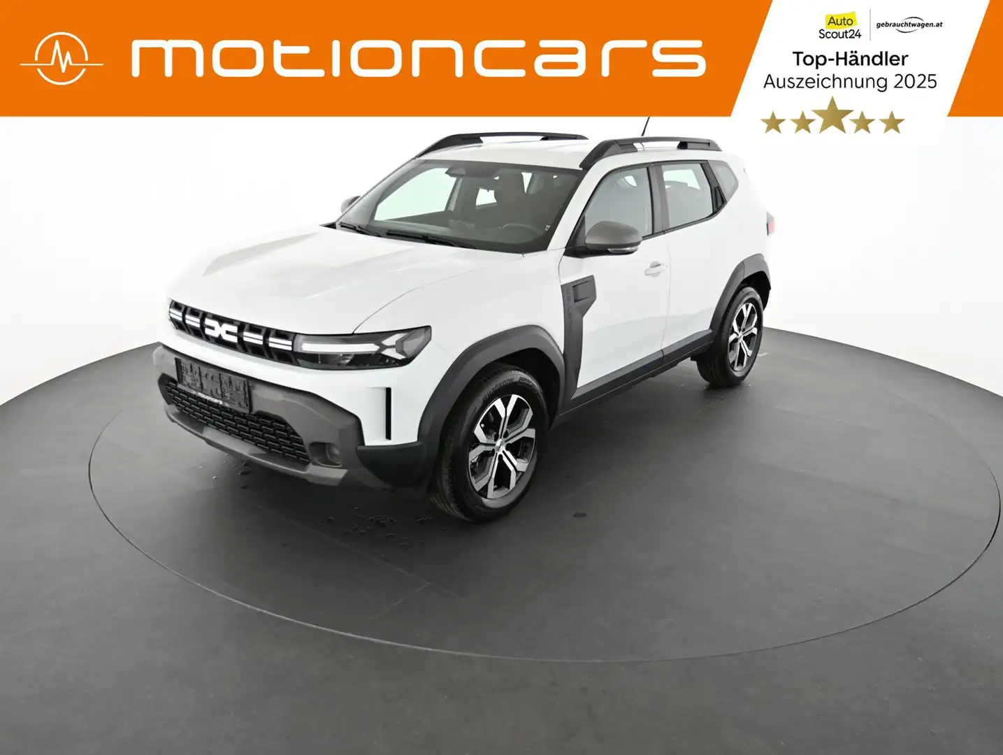 Dacia Duster III 1.6 E-TECH Hybrid 140 Expression Pickerl NEU Weiß - 1