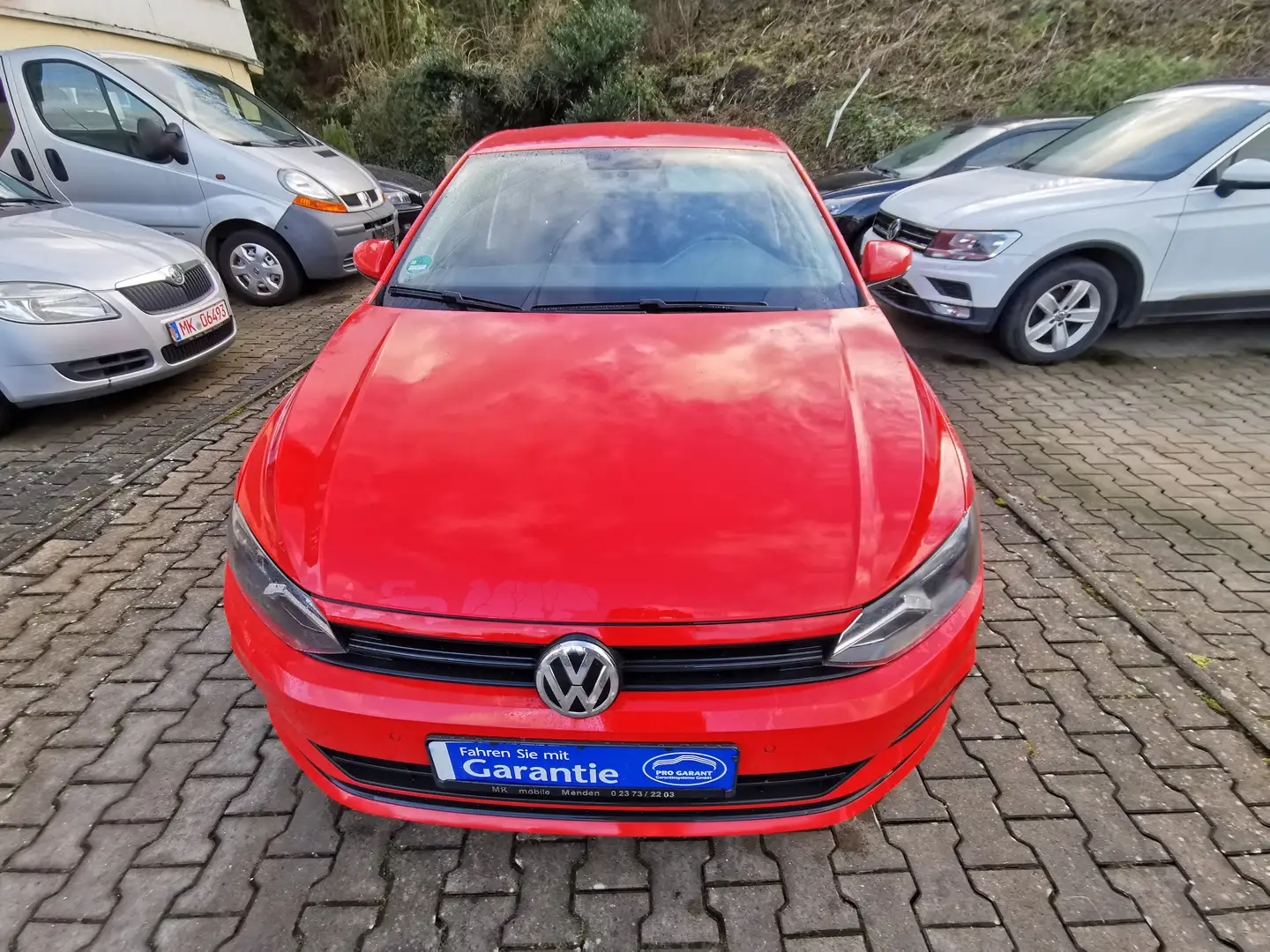 Volkswagen Polo Tempomat/Klimatik/PDC /Sitzheizung/Freisprech/Blue Rot - 1