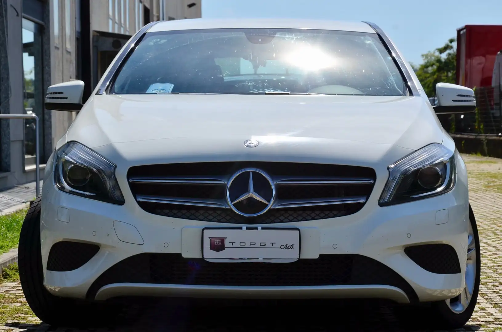 Mercedes-Benz A 180 cdi Sport 109cv auto UFF ITALIANA, PERMUTE Bianco - 2