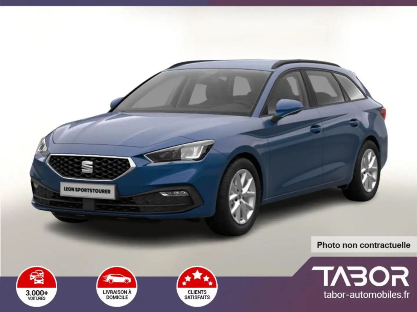 SEAT Leon ST 1.5 eTSI 115 DSG Style VirCo cam Синий - 1