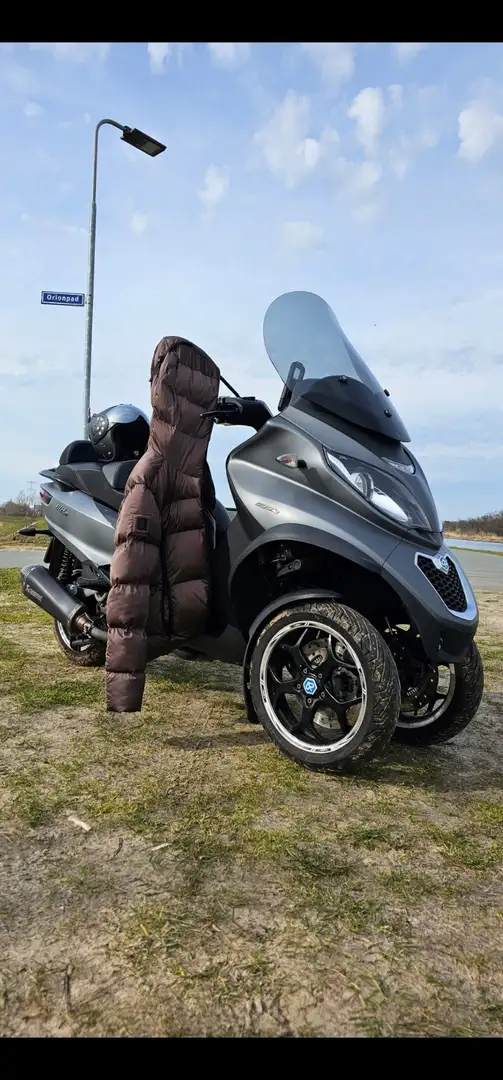 Piaggio MP3 500 abs asr akrapovic Grijs - 1