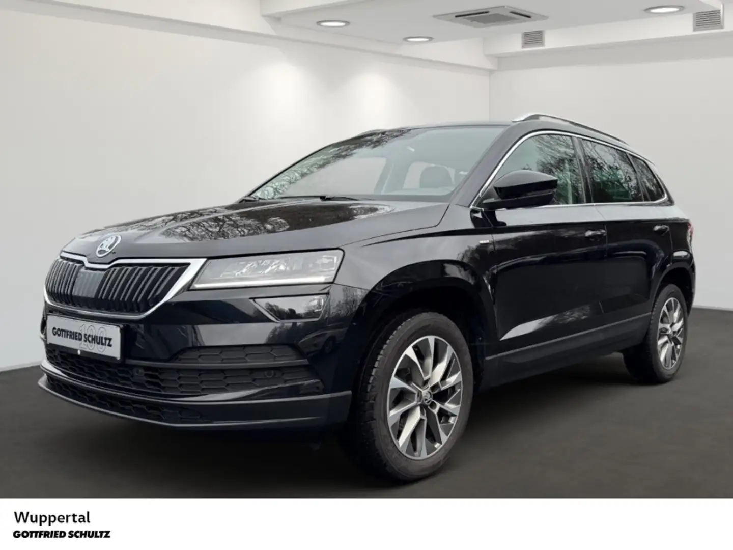 Skoda Karoq 1.0 TSI Clever LED NAVI KAM SHZ PDC LM ZV Schwarz - 1