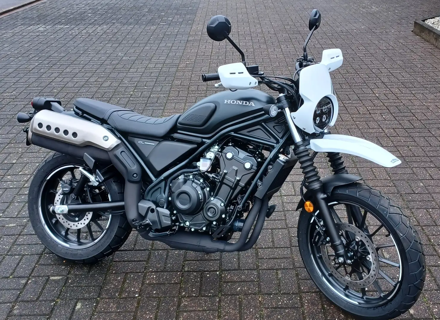 Honda CL 500 *Händlerkurzzulassung*Zubehör* Negru - 1