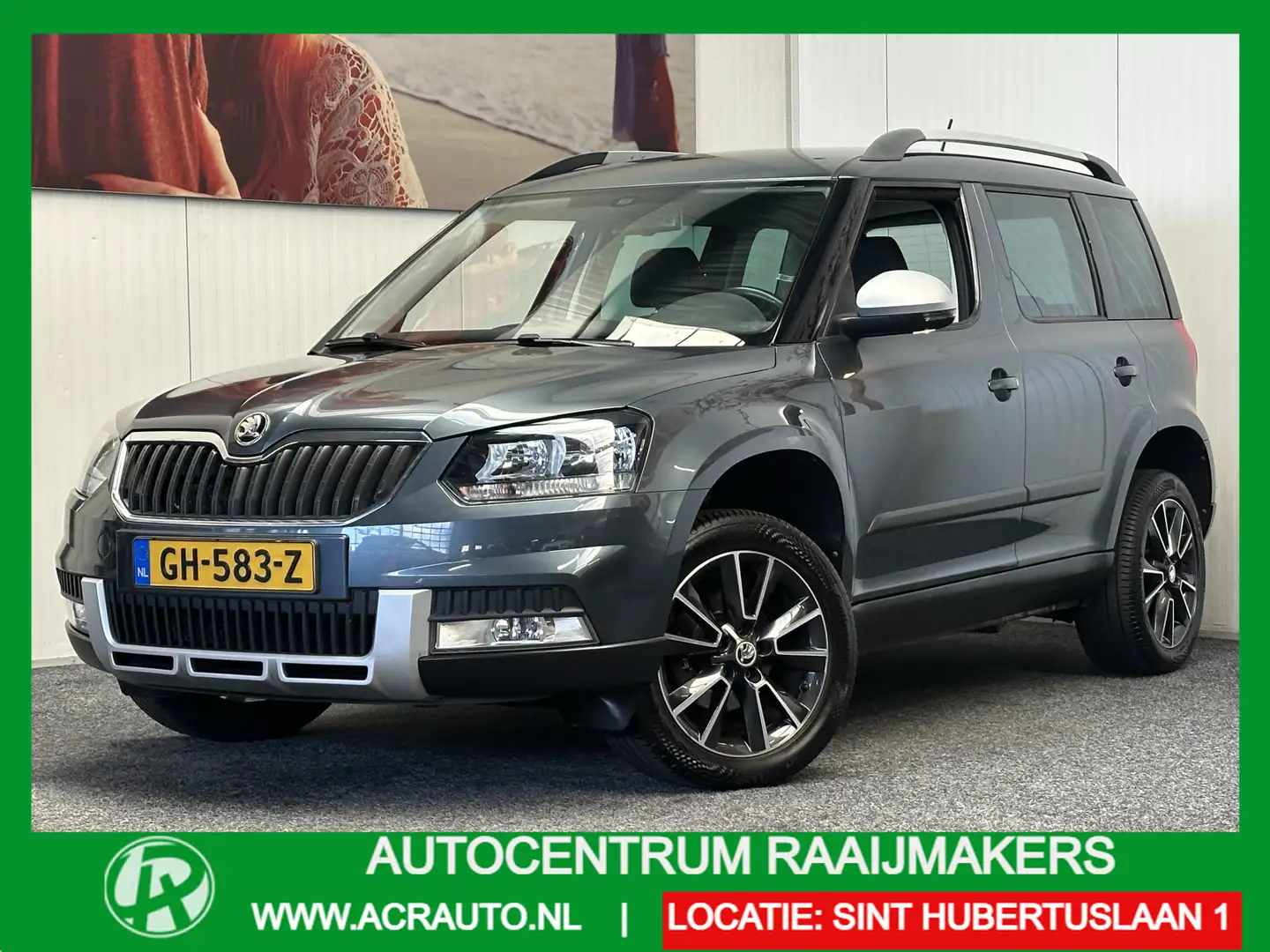 Skoda Yeti OUTDOOR 1.4 TSI GREENTECK AMBITION NAVIGATIE CRUIS Gris - 1