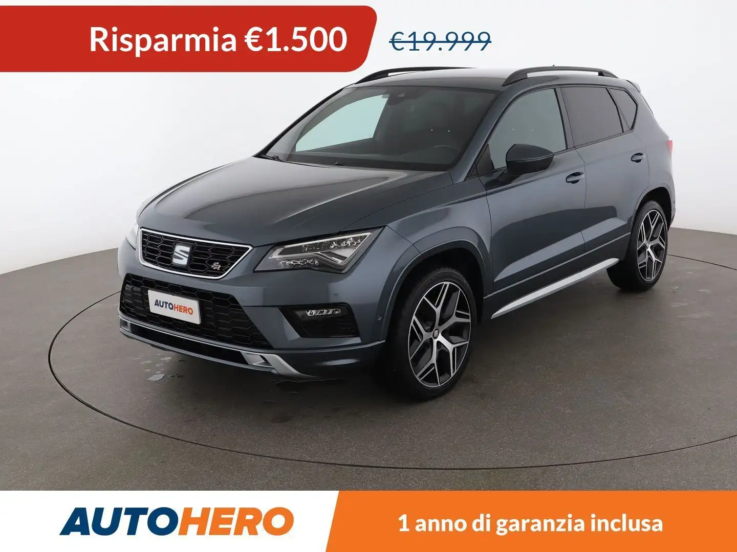 SEAT Ateca 2.0 TDI FR 190 CV DSG 4DRIVE Gris - 1