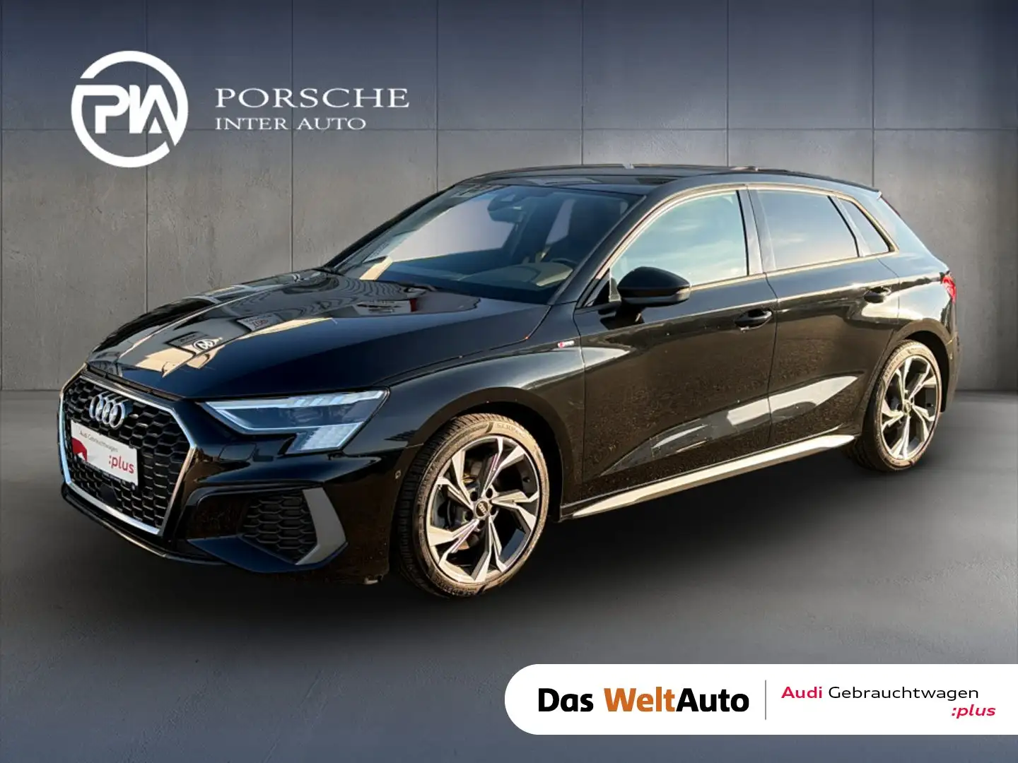 Audi A3 40 TDI quattro S line ext Schwarz - 1
