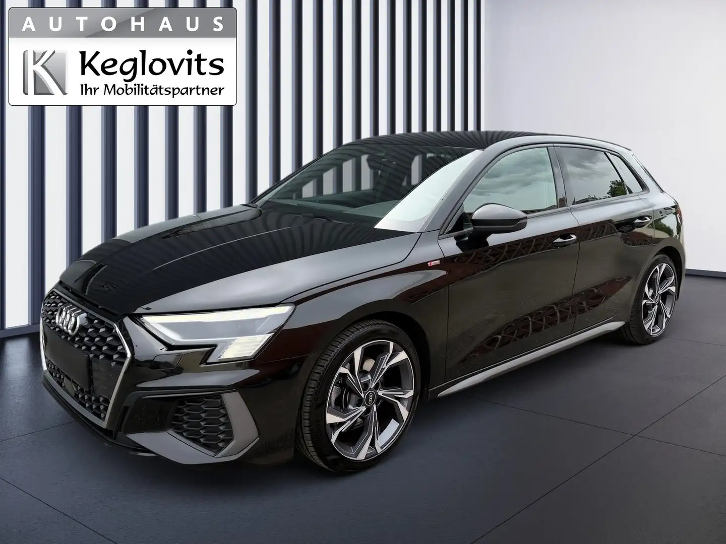 Audi A3 40 TDI quattro S line ext Schwarz - 2