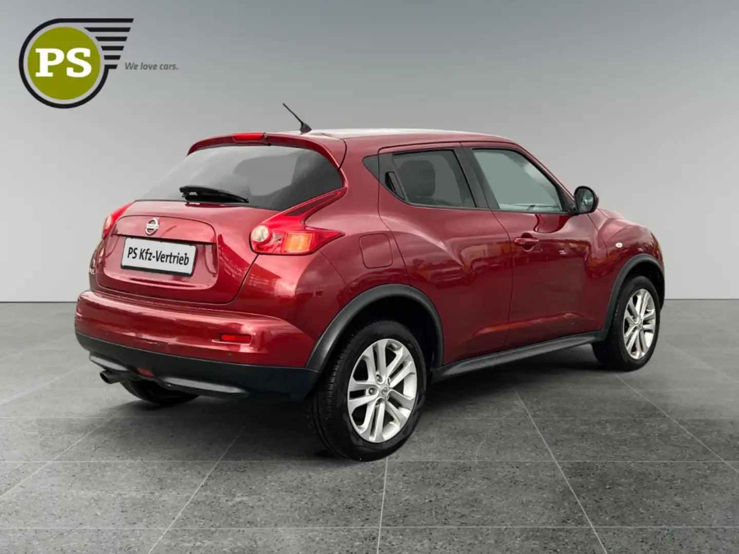 Nissan Juke Pure Black Navi Klimaautom Fahrerprofil Temp Tel.- Rot - 2