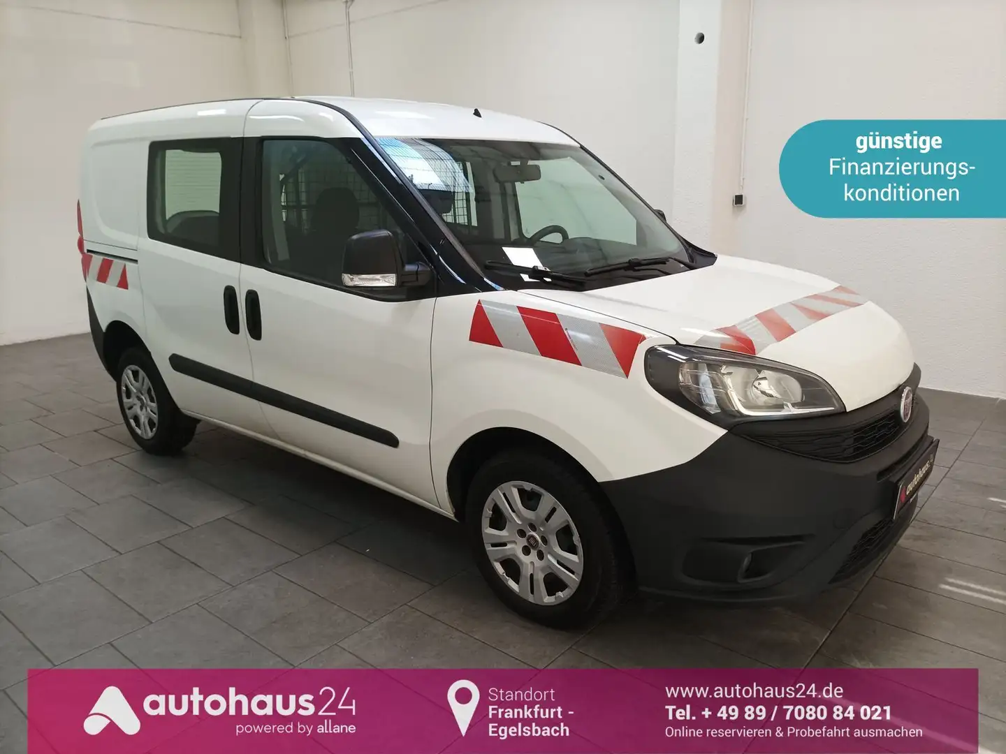 Fiat Doblo Cargo 1.6 Multijet Navi|PDC|Sitzhzg. Белый - 1