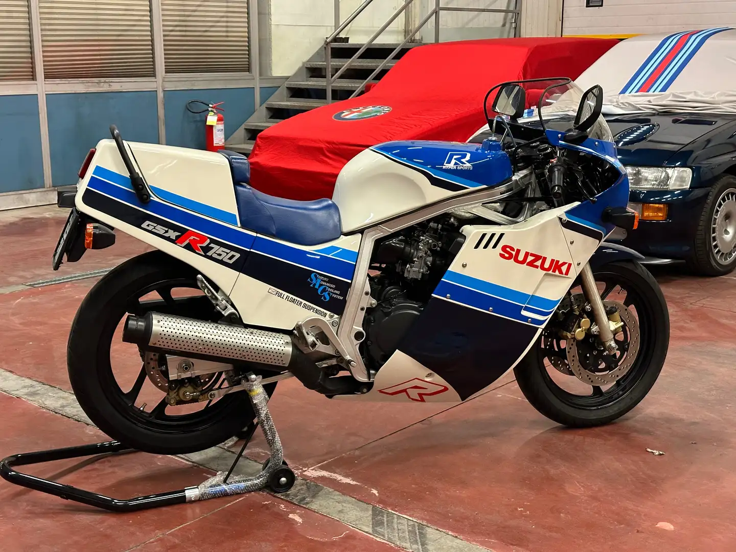 Suzuki GSX-R 750 Синий - 1