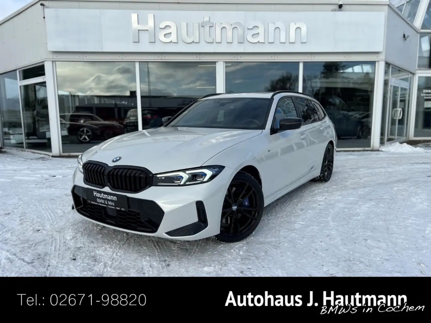 BMW 320 d xDrive Touring M SPORT +NP:84.320€+ VOLL + Weiß - 1