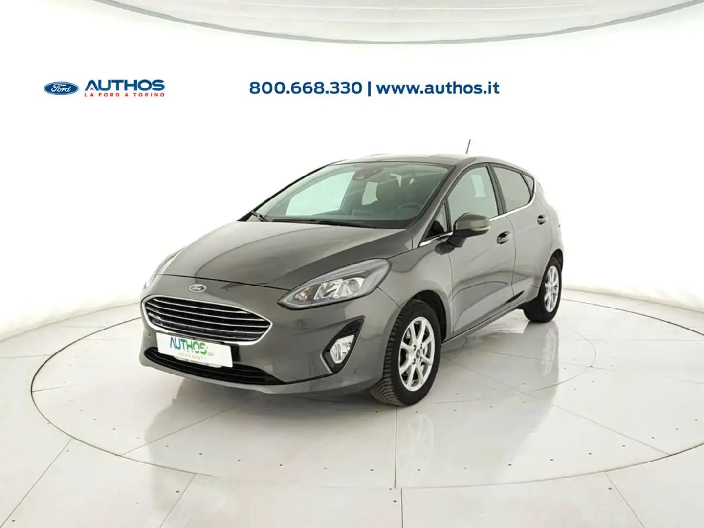Ford Fiesta 5p 1.1 Titanium s&s 75cv my20.75 Grigio - 1
