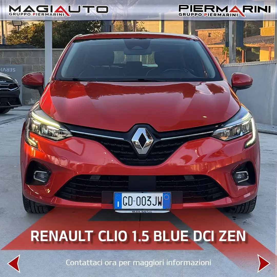 Renault Clio Clio Blue dCi 85 CV 5 porte Zen Arancione - 2