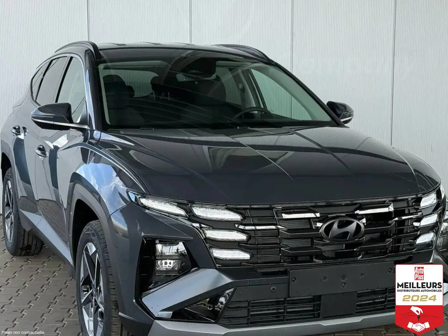 Hyundai TUCSON T-GDI 215 Hybrid BVA6 Creative Blanc - 1