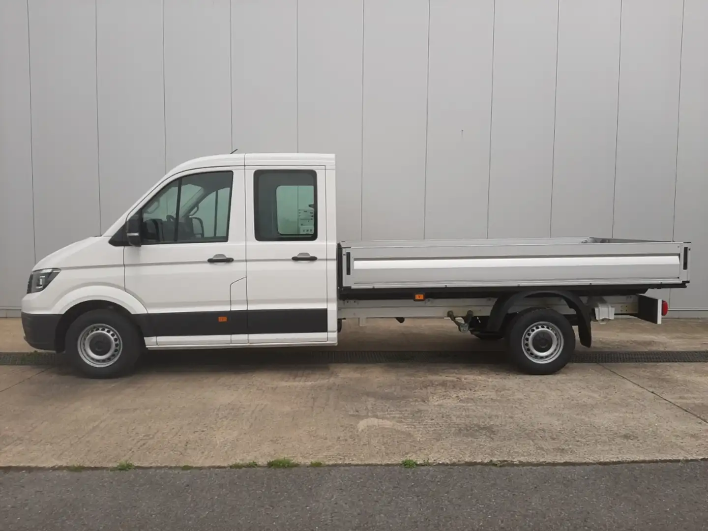 Volkswagen Crafter Pick up double cabine 35 TDI|7 pl|RADIO|REG VIT|CL Wit - 2