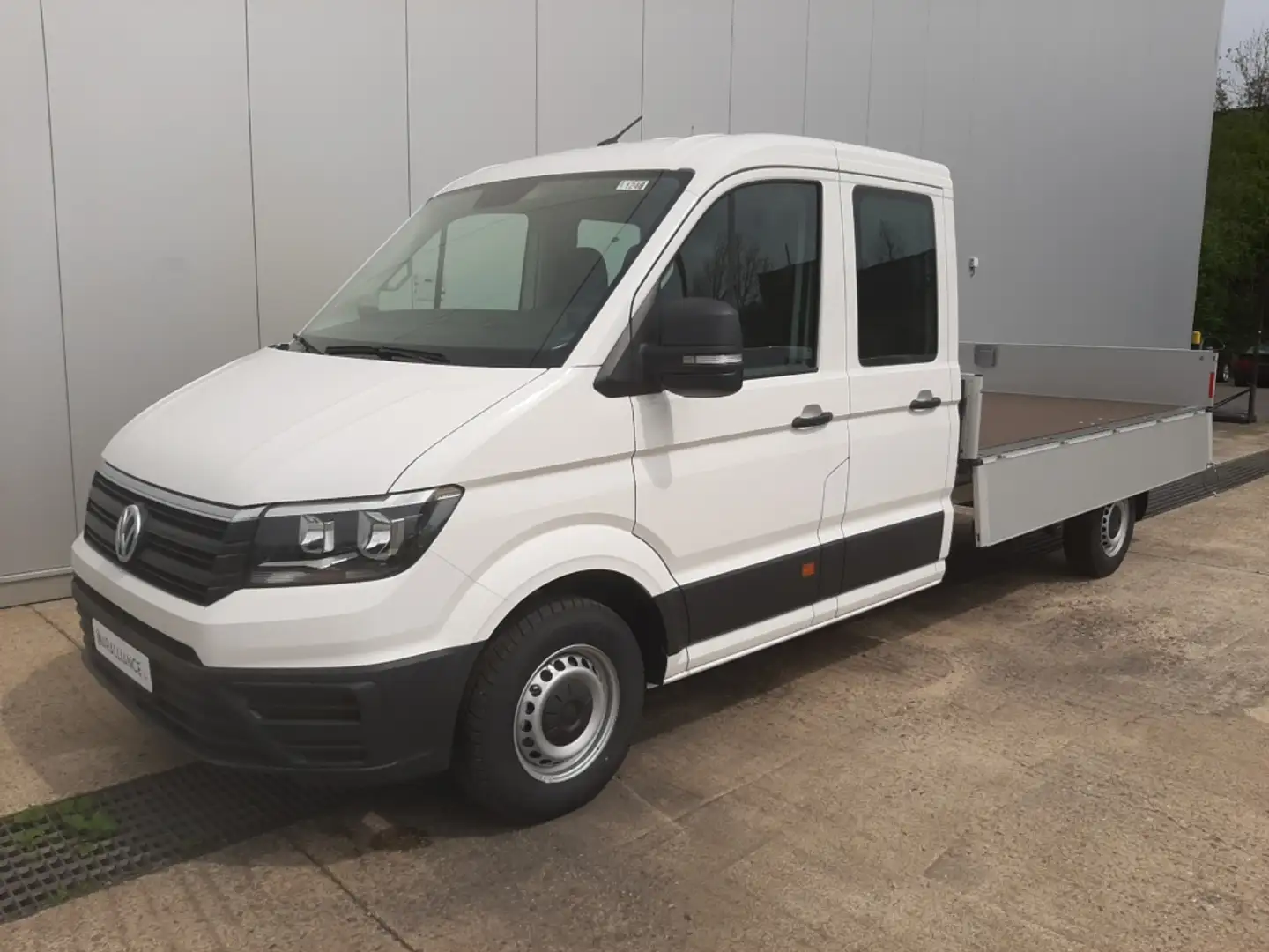 Volkswagen Crafter Pick up double cabine 35 TDI|7 pl|RADIO|REG VIT|CL Wit - 1