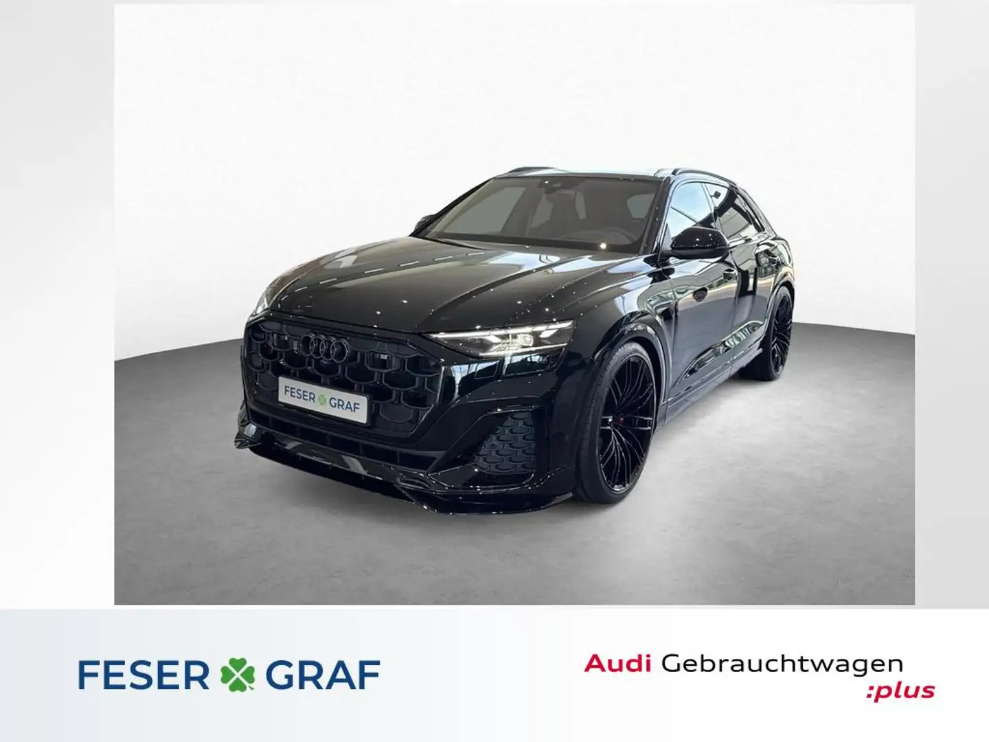 Audi Q8 S line business TDI qu. tiptr. *ABT BODYKIT* Чорний - 1