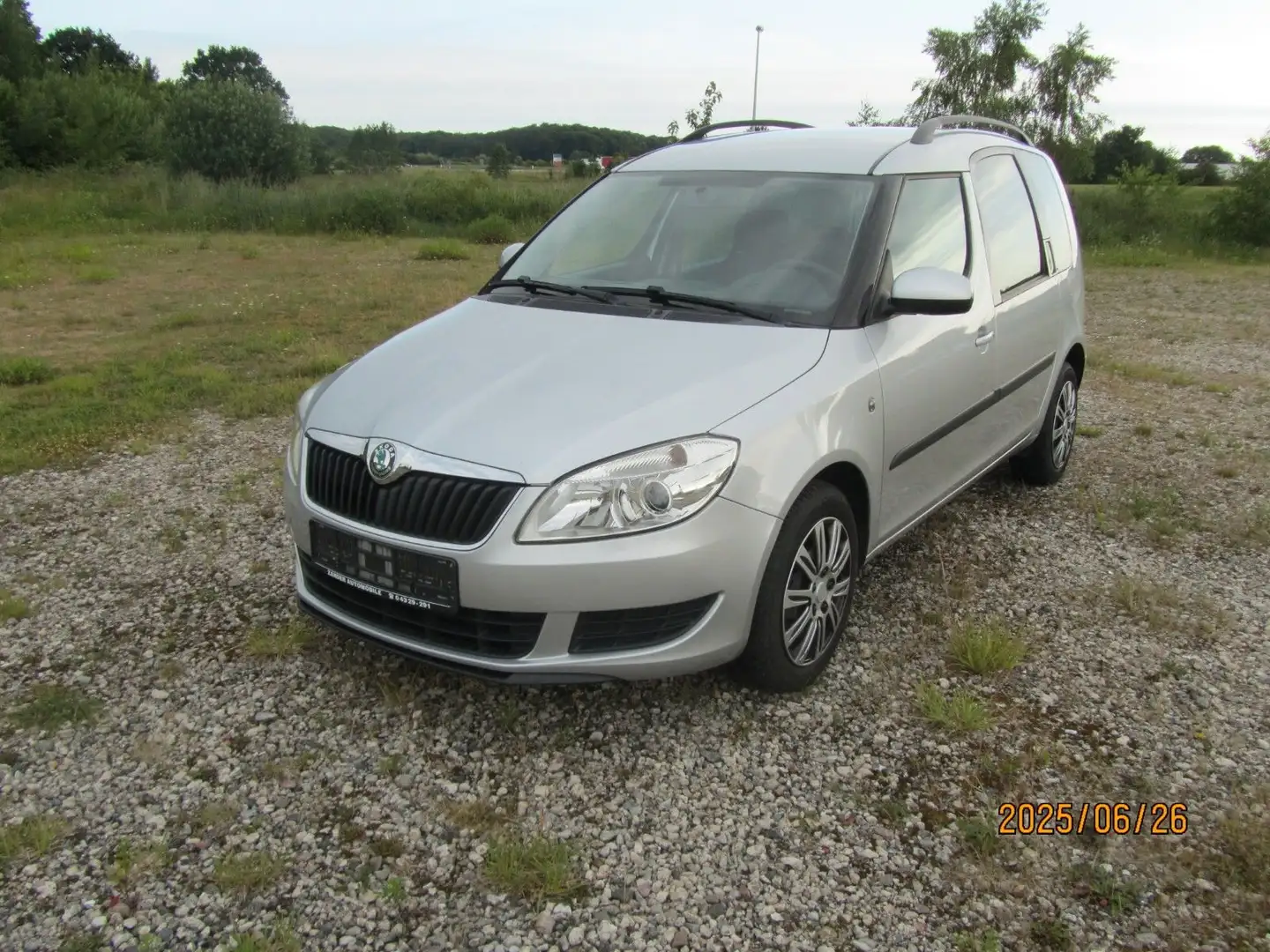 Skoda Roomster Style Plus Edition 85041 km Klima S-Hef Silber - 1