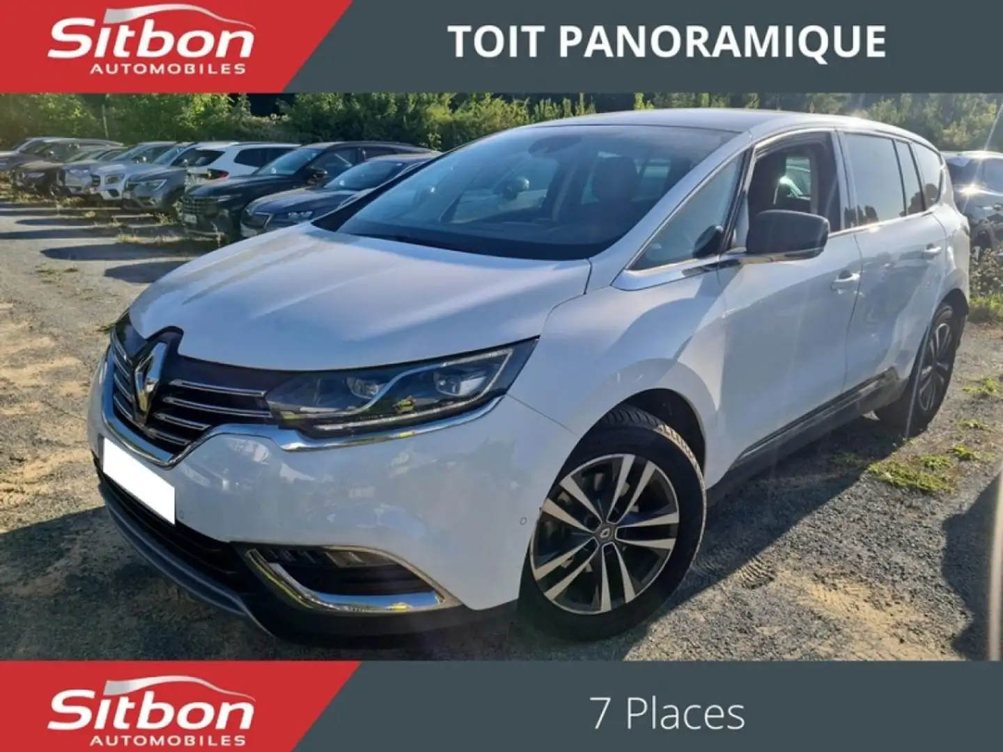 Renault Espace 2.0 Blue DCI 160 CV BVA Blanc - 1