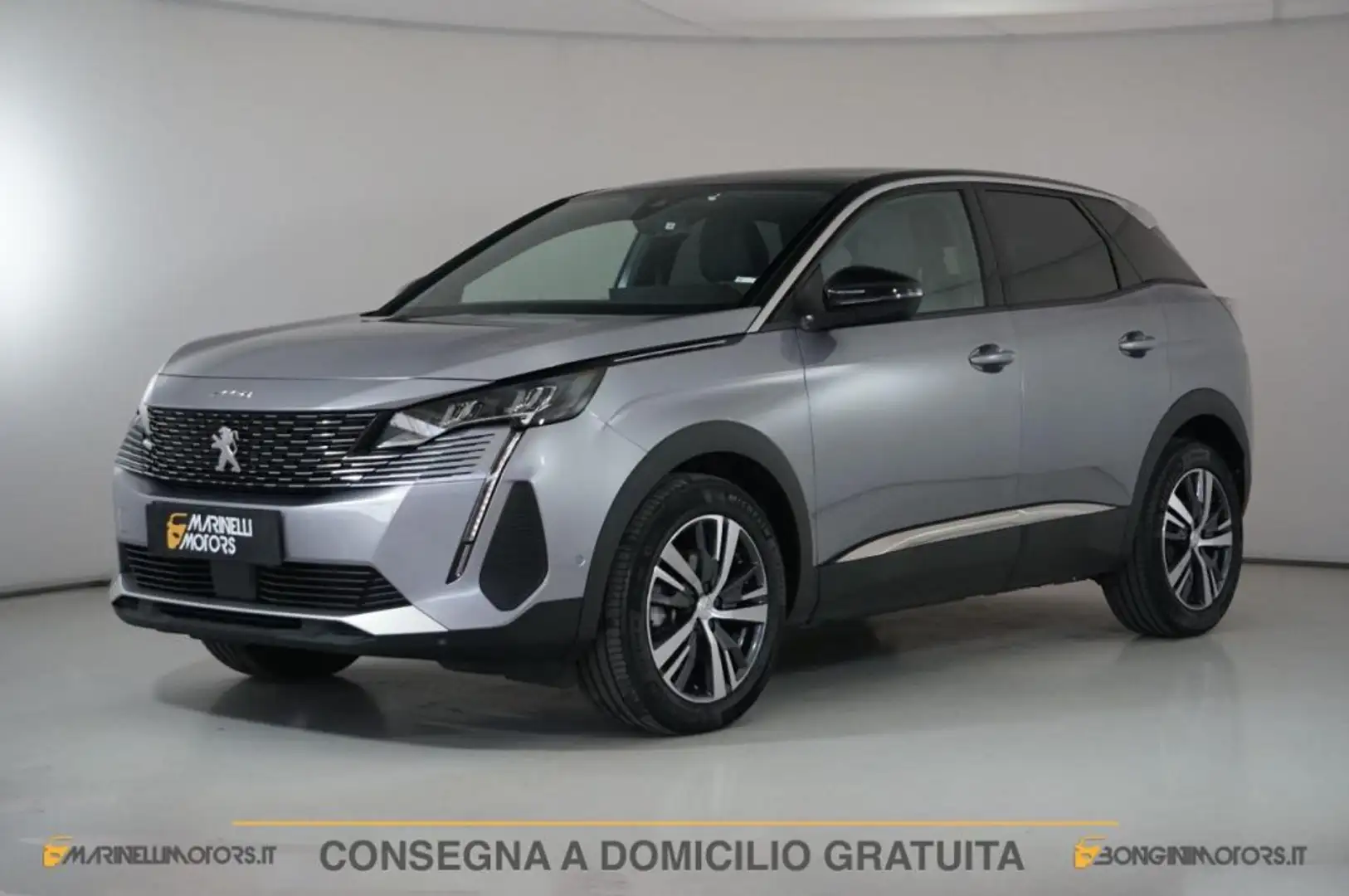Peugeot 3008 1.2 136CV HYBRID E-DCS 6 ALLURE PACK Argent - 1