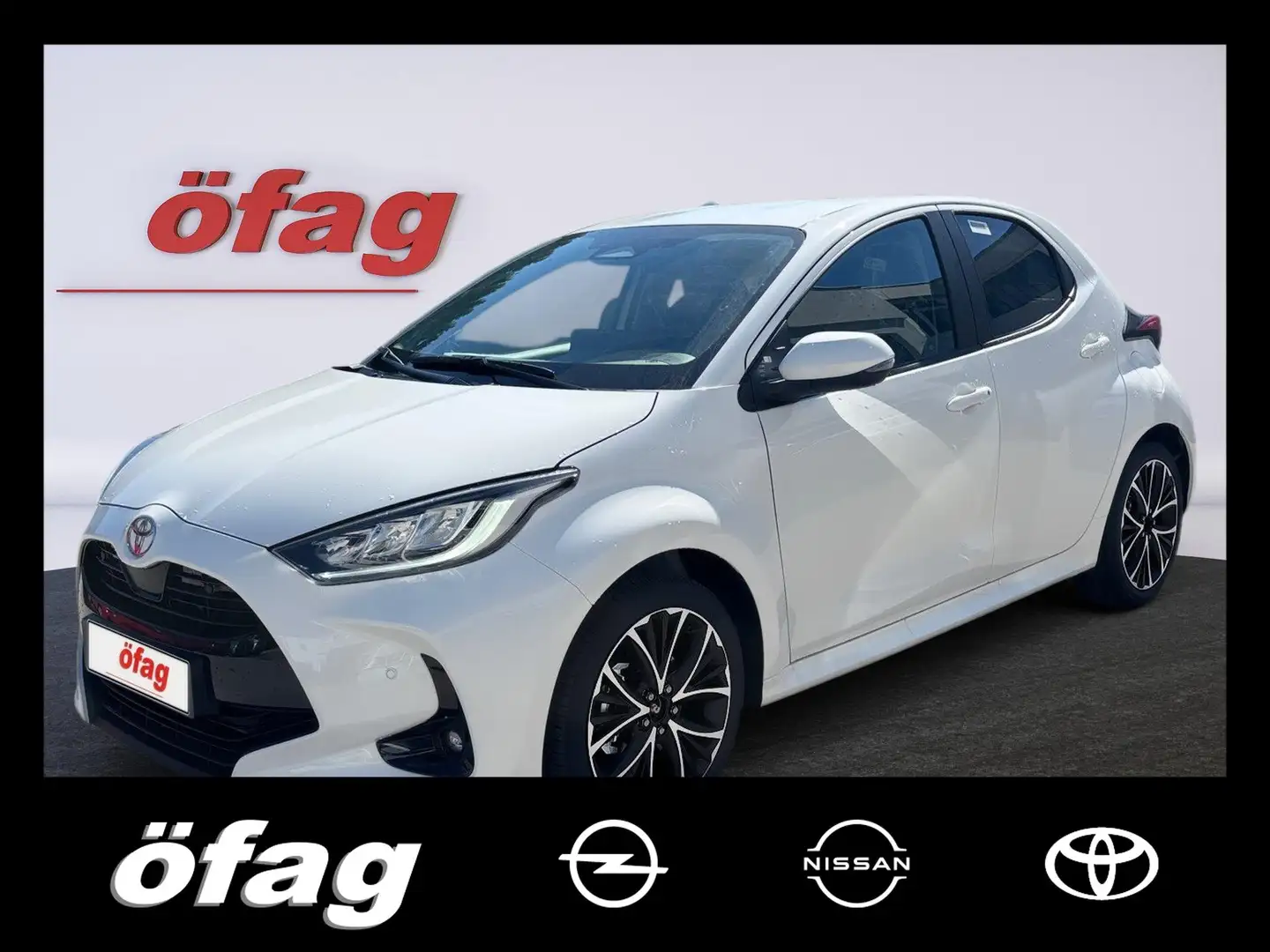 Toyota Yaris 1,5 HSD 116 TEAMPLAYER Weiß - 1