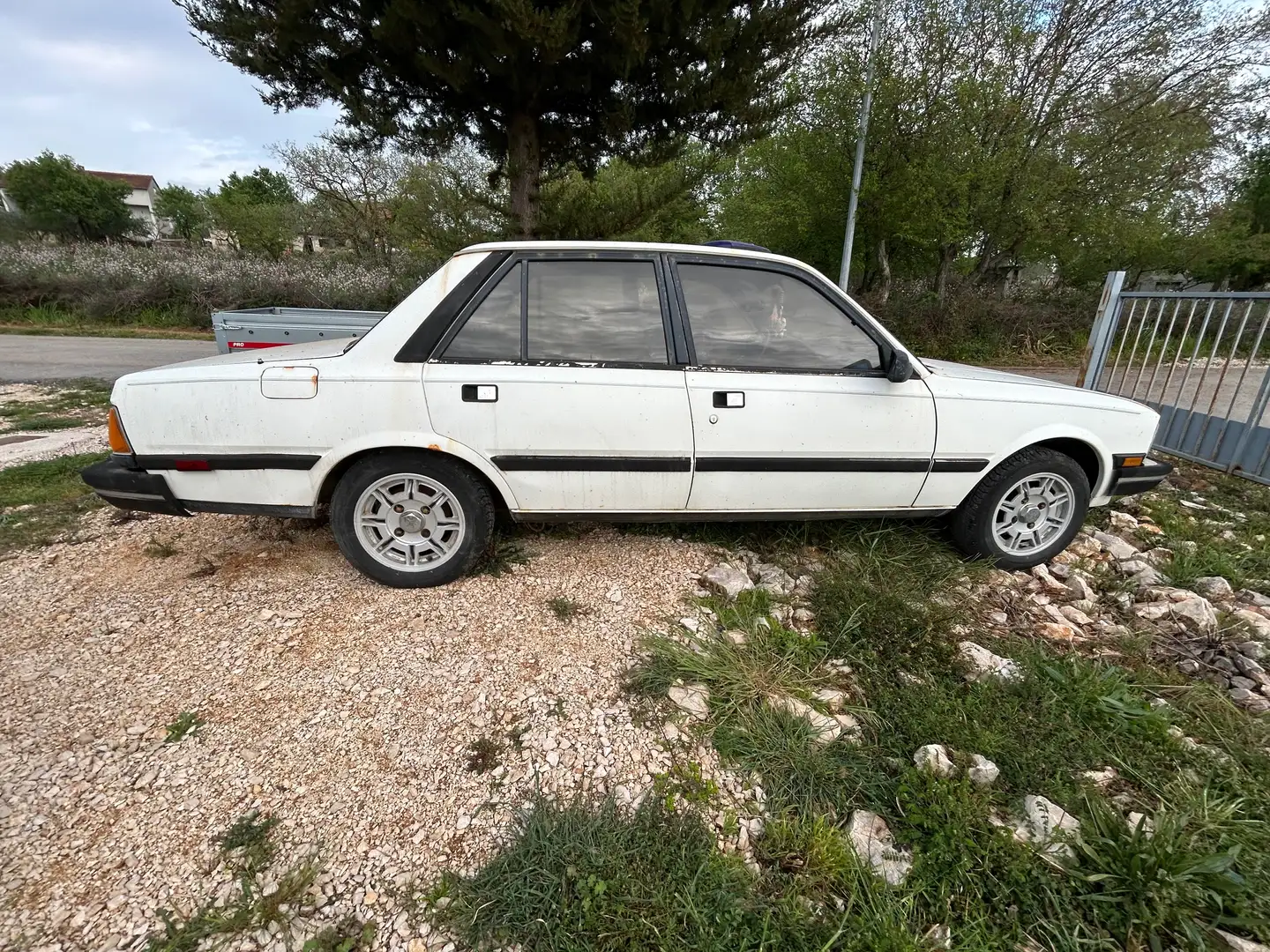 Peugeot 505 M1 Sonderauschtattung, USA Markt-EU (CRO Papiere) Blanco - 1