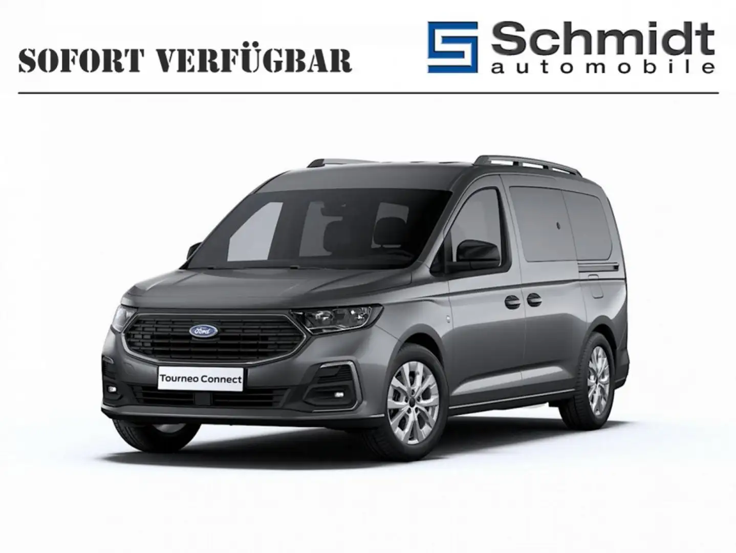 Ford Grand Tourneo Connect Titanium 2,0L Eblue 122PS A7 F Серый - 1