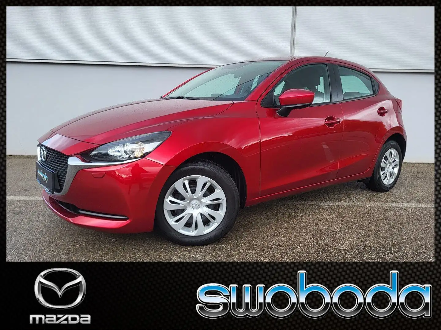 Mazda 2 G75 Life Plus *8fach bereift, Parksensor hinten* Rood - 1