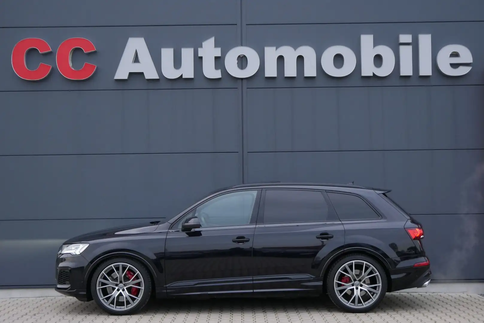 Audi SQ7 4.0 TDI+Audi Exclusive Karmesinrot+Voll+Voll Schwarz - 1