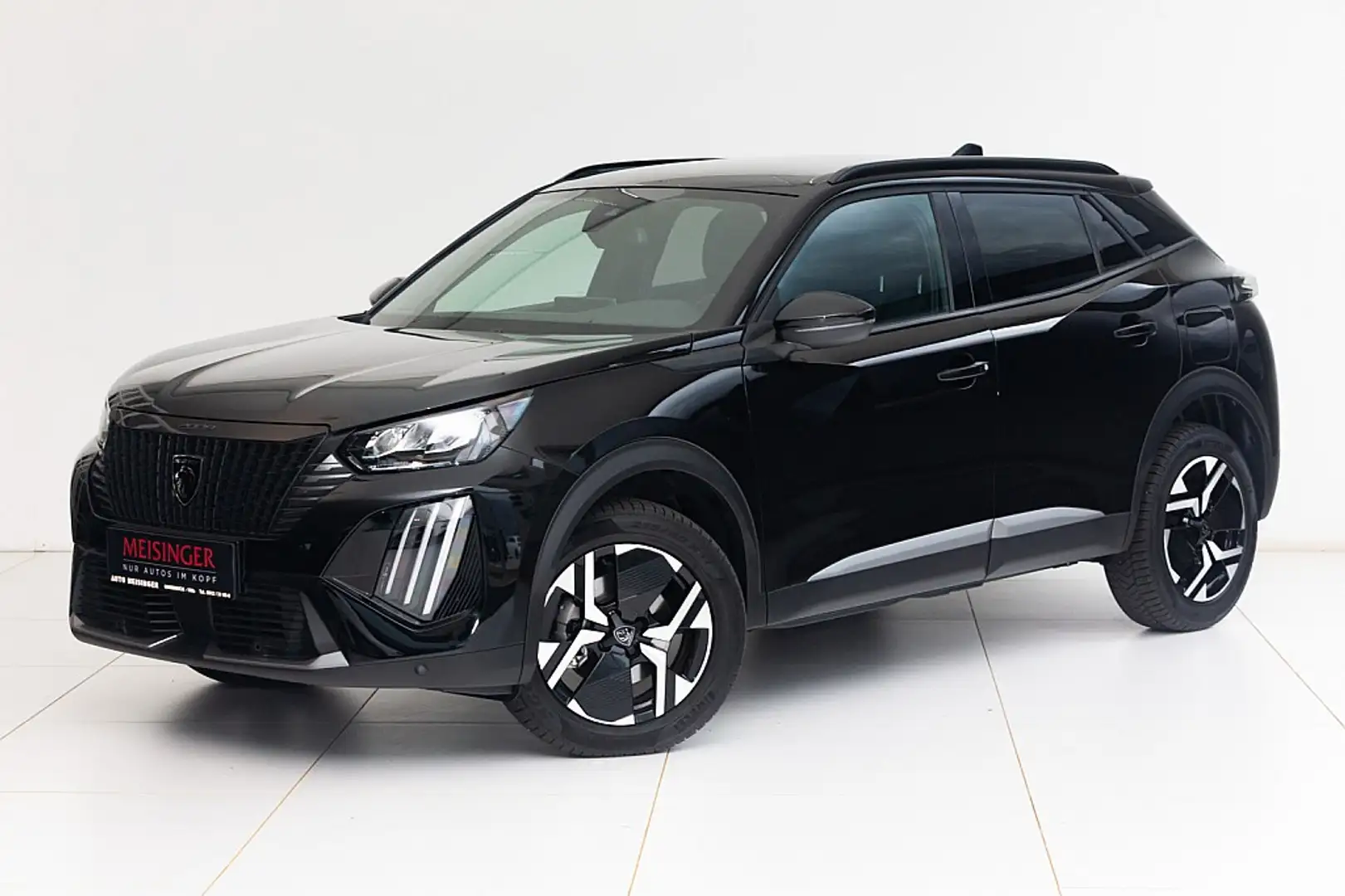 Peugeot 2008 BlueHDi 130 S&S Allure EAT8 Zwart - 1