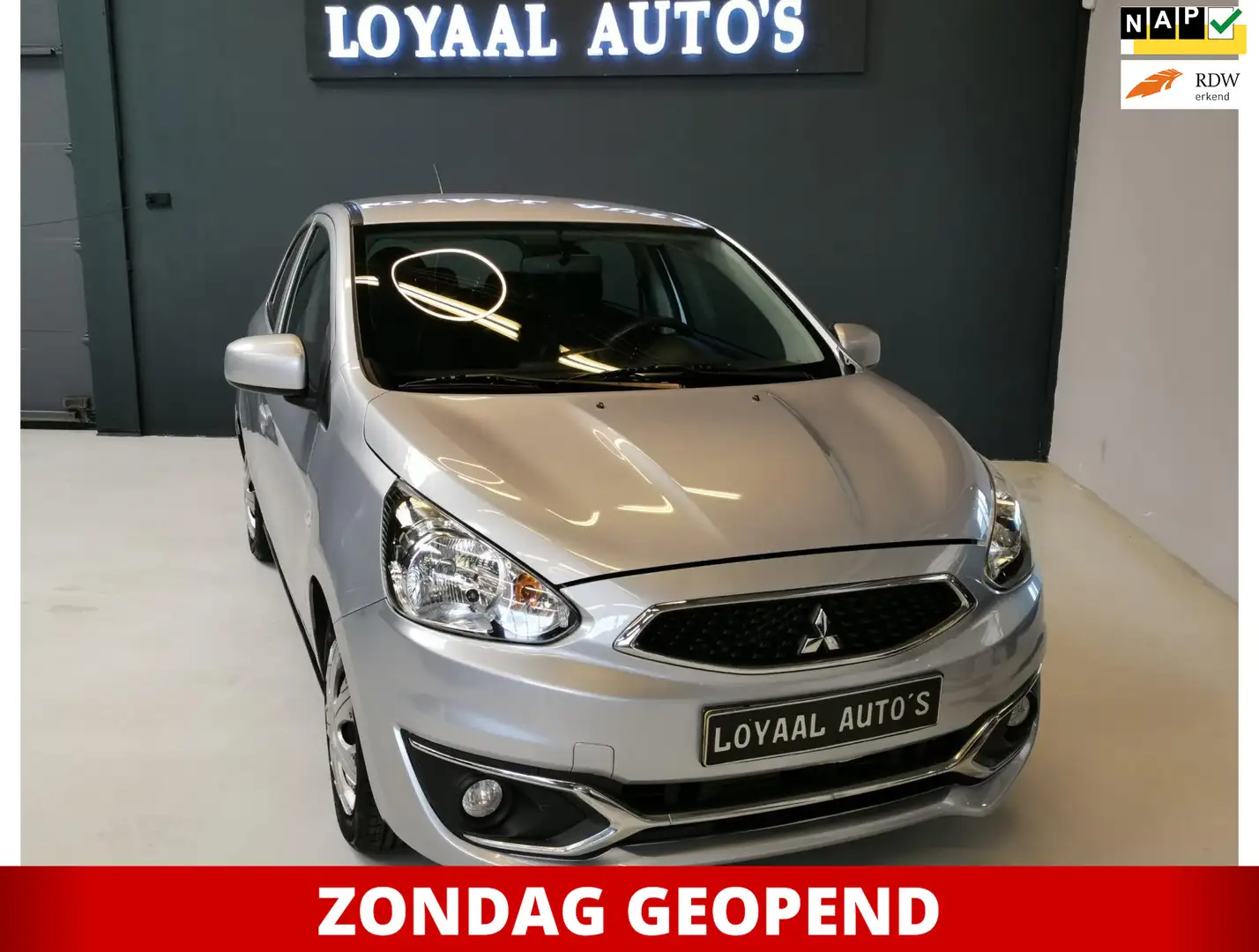Mitsubishi Space Star 1.0 Cool+ | AIRCO | ELEK.RAMEN | NAP | APK. Gris - 1