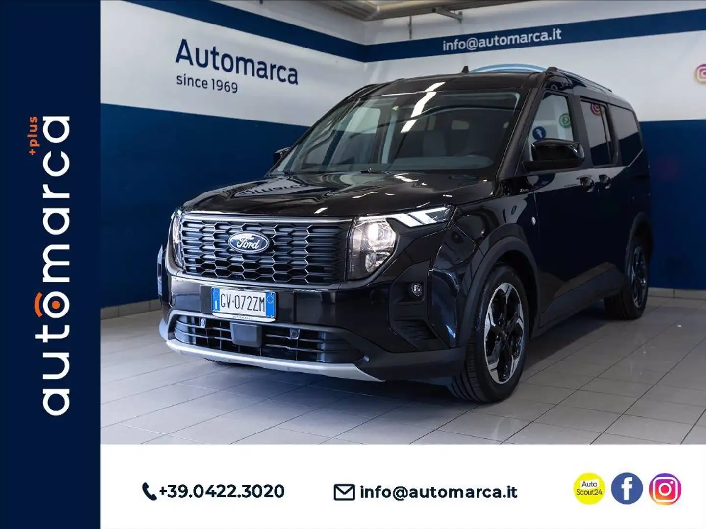 Ford Tourneo Courier II 1.0 ecoboost 125cv Active powershift Noir - 1