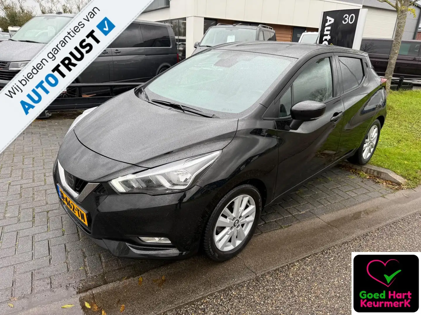 Nissan Micra 1.0 IG-T Tekna CARPLAY,CRUISE,TREKHAAK Noir - 1