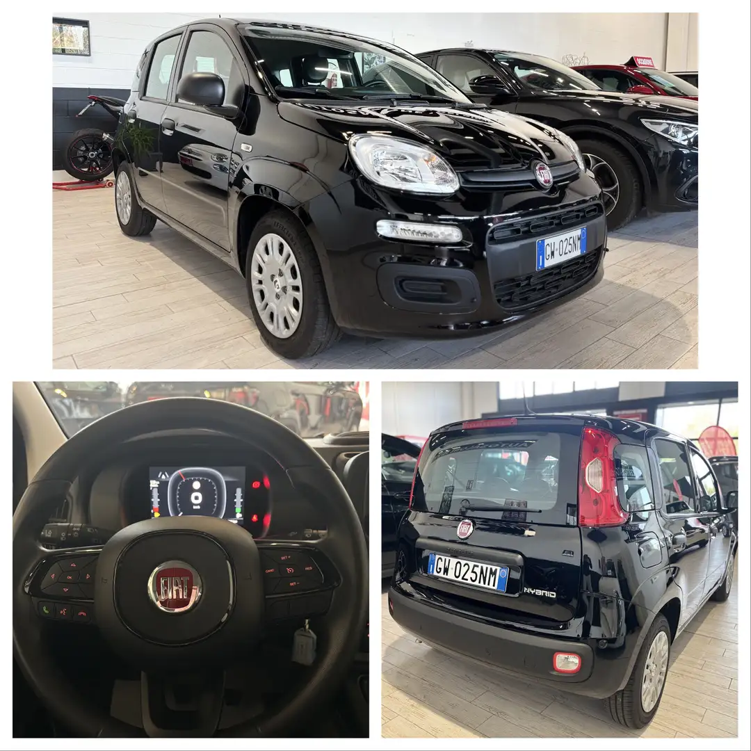 Fiat Panda *NO OBBLIGO FINANZIAMENTO*PANDINA 5 POSTI HYBRID Noir - 1