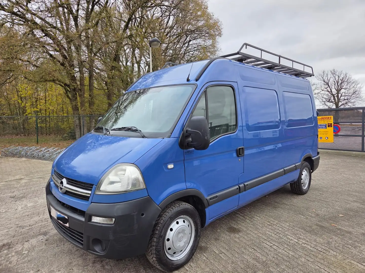 Opel Movano Movano 2.5 CDTI L2H2 teilverglast Bleu - 1