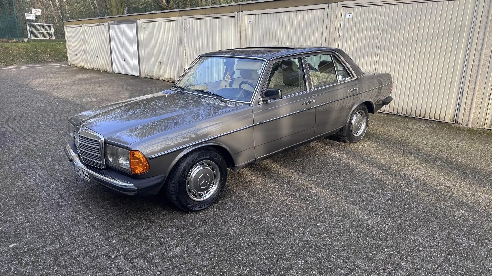 Mercedes-Benz Baureihe 123 230 E Grau - 2