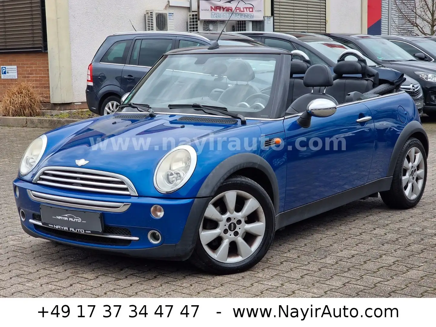 MINI Cooper Cabrio|1.Hand|Tüv:5.24|Leder|Sitzheizung Azul - 1