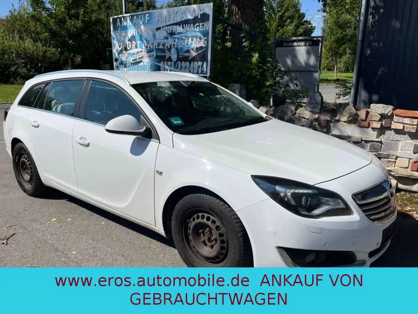 Opel Insignia A Sports Tourer Business Edition Blanc - 1