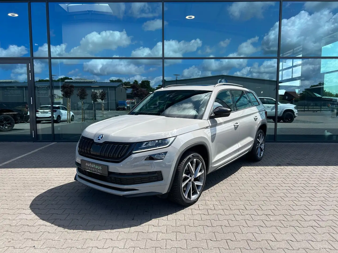 Skoda Kodiaq 2.0TSI Sportline 4x4 DSG Stndhzng AHK LED Grau - 1