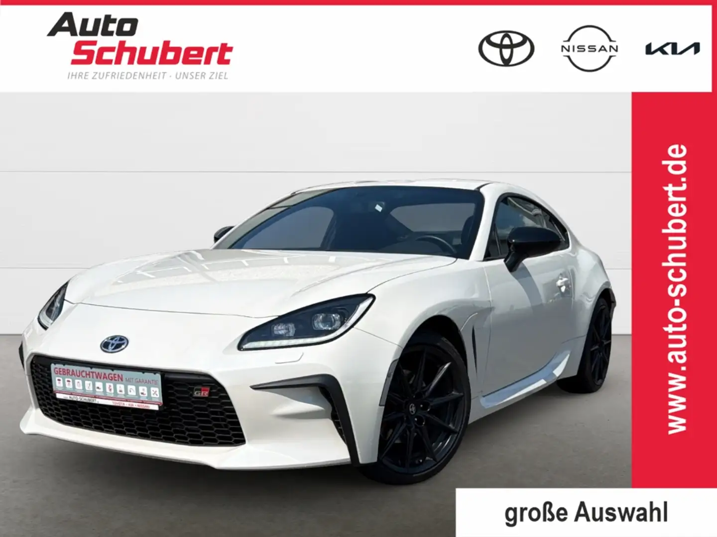 Toyota GR86 2.4l+Soundsystem+Remus Sportauspuff+LED+Sitzhzg+Sp Weiß - 1