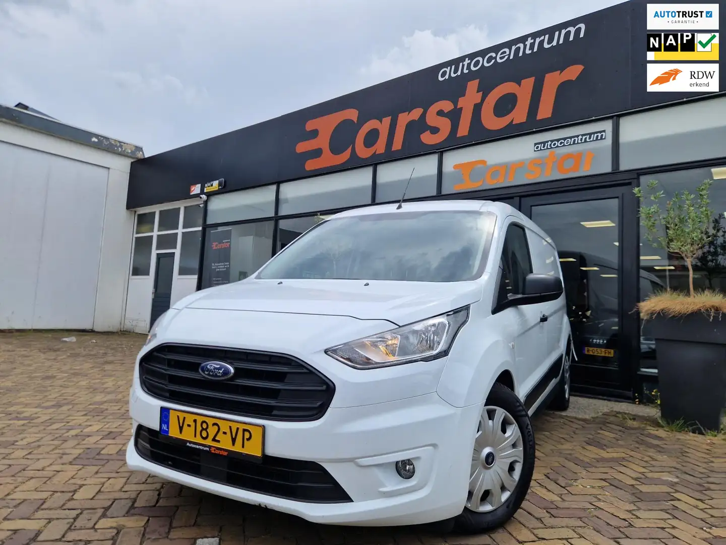Ford Transit Connect 1.5 TDCI L2 Trend HP|Airco|Cruise|Trekhaak| Wit - 1