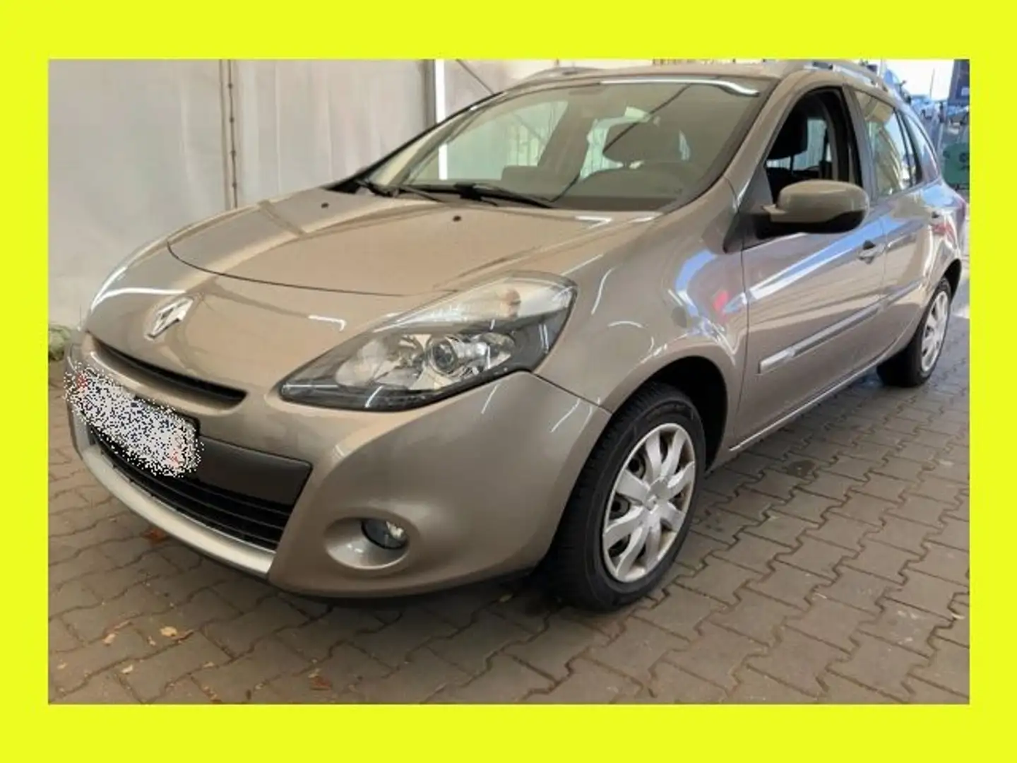 Renault Clio Kombi Turbo 100 PS 1. Hand TOP Beige - 1