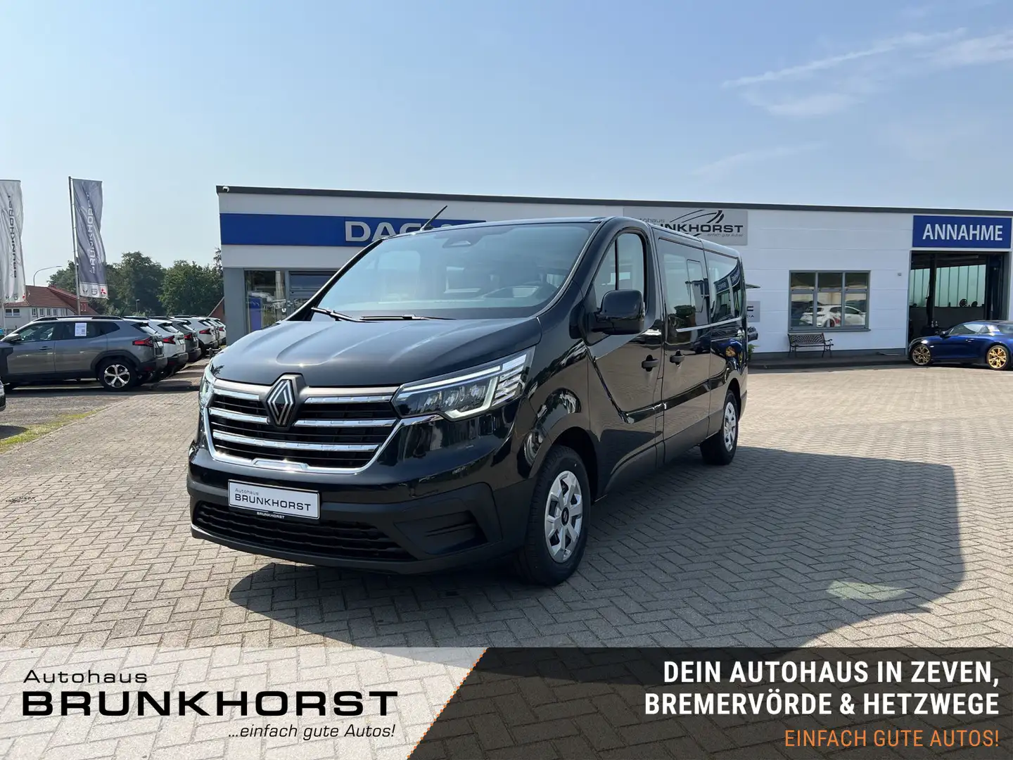 Renault Trafic dCi 150 L2H1 3,0t Grand Equilibre inkl. Rollstuhlr Noir - 1