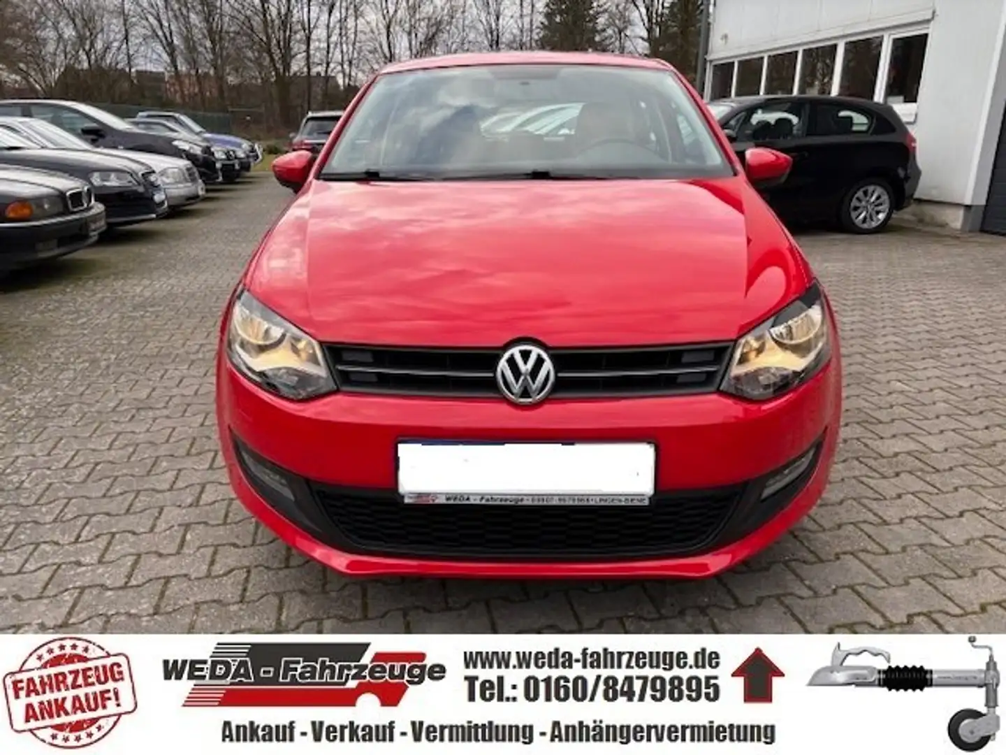 Volkswagen Polo 1.4 Highline - TÜV/AU 07/2026 - Klima Rouge - 2